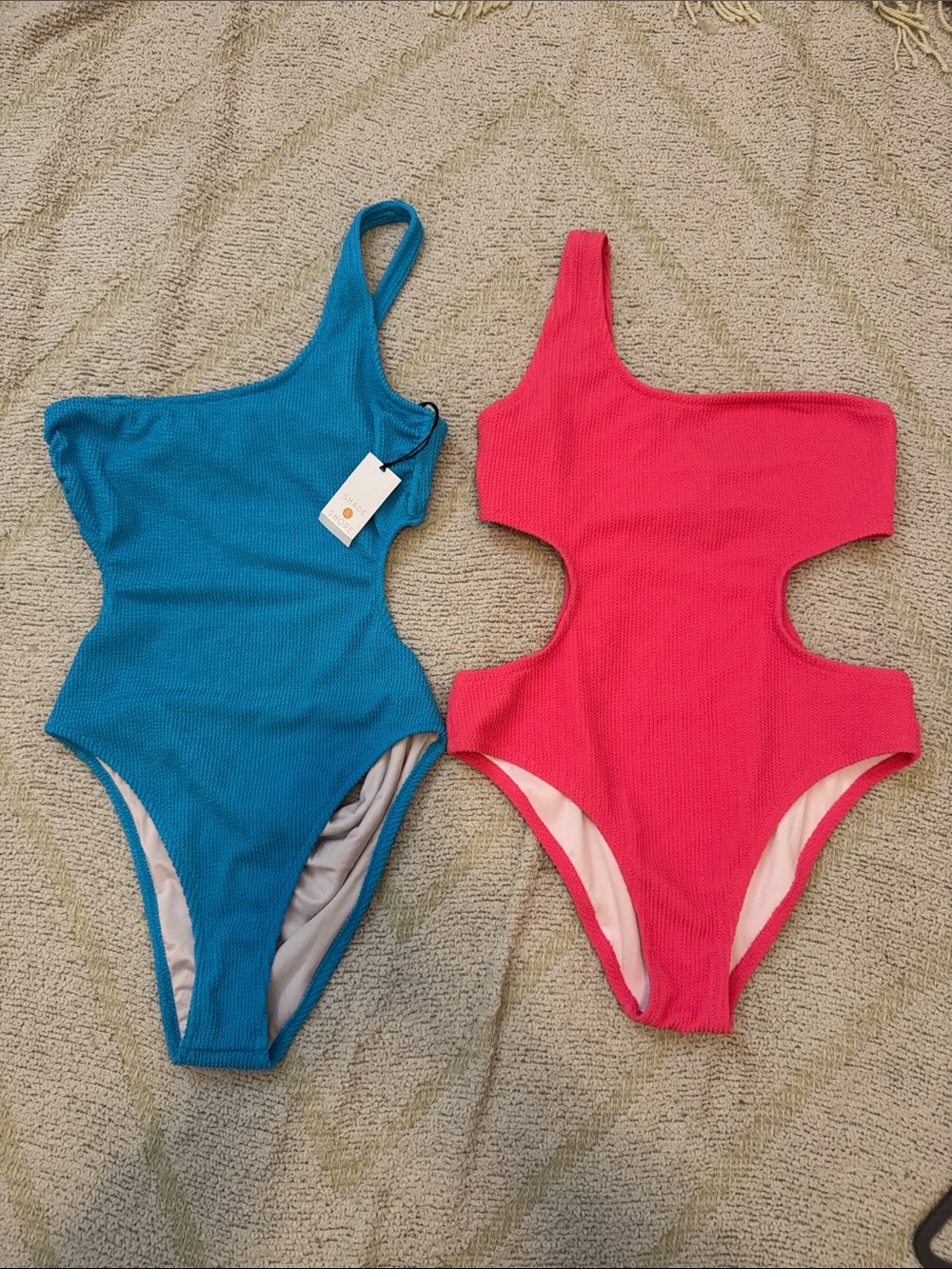 Victoria’s Secret PINK & Shade Shore One Piece Swimsuit Bundle M/L NWT